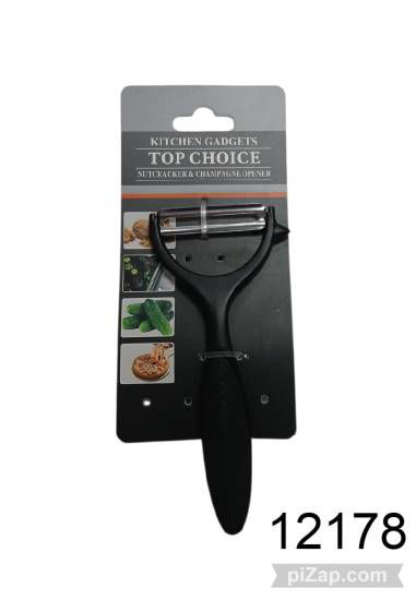 Imagen de PELAPAPAS ACERO NEGRO 3.26